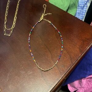 NATURAL LIFE Multicolor Beaded Necklace